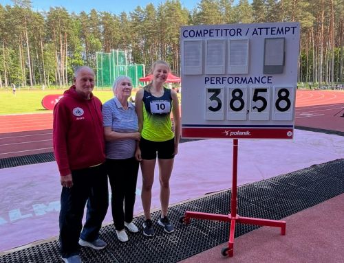 Agnesei Bērziņai jauns sporta skolas rekords septiņcīņā