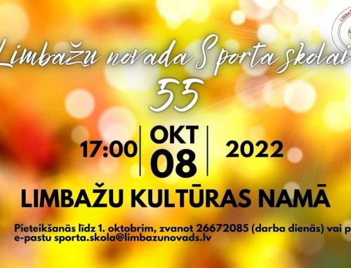 Limbažu novada Sporta skolas 55 gadu jubilejas svinības!