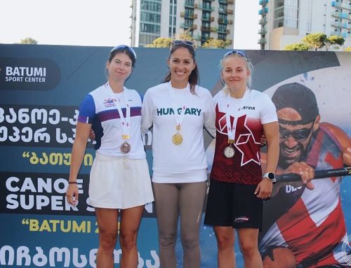 Prestižajās “Super Sprint” sacensībās Gruzijā Kristai Bērziņai sudraba godalga