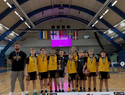 U13 un U11 basketbolisti “Tallin Nord Cup” izcīna sudrabu