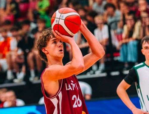 Sporta skolas absolvents Matīss Preimanis Latvijas U16 izlases sastāvā aizvada Eiropas čempionātu basketbolā