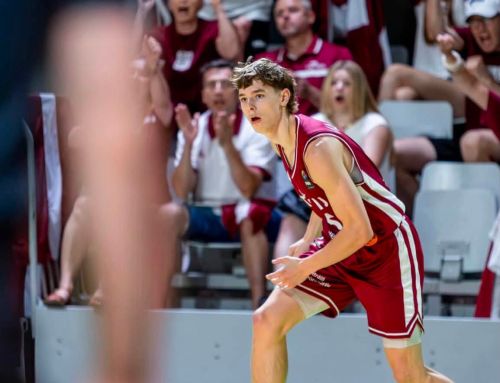 Sporta skolas kādreizējais audzēknis Reds Martinsons Latvijas U20 izlases sastāvā aizvadījis Eiropas čempionātu basketbolā