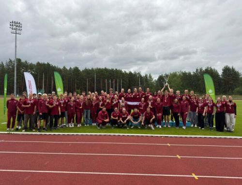 Artūrs Keišs ar sudraba medaļu augstlēkšanā palīdz Latvijas komandai izcīnīt uzvaru Baltijas U18 čempionātā