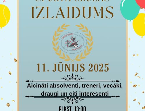 Limbažu novada Sporta skolas izlaidums – 11. jūnijā Limbažu novada pašvaldības ēkā