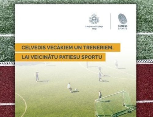 Latvijas Antidopinga birojs izstrādājis ceļvedi vecākiem un treneriem par patiesu sportu