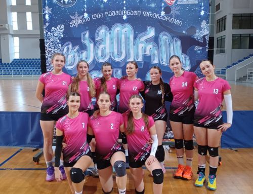 Volejbolistes aizvadījušas starptautisku turnīru Gruzijā