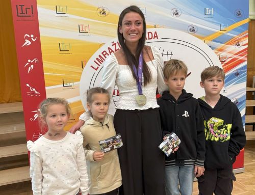 Tikšanās ar pasaules vicečempioni šķēpmetēju Aneti Sietiņu saviļņo un iedvesmo