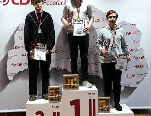 Valsts čempionātā pilns medaļu komplekts