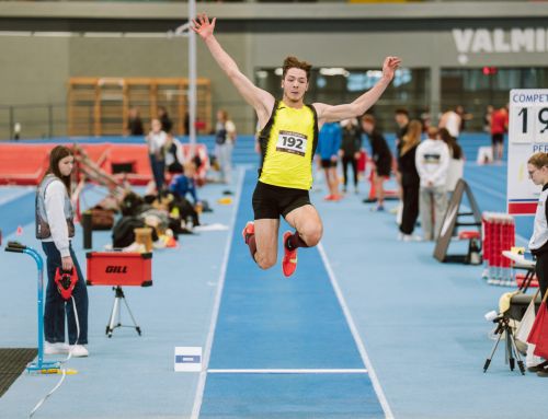 Mūsējiem trīs zelti un sudrabs Latvijas U18, U20 čempionātā vieglatlētikā telpās