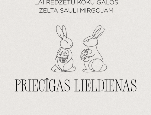 Priecīgas Lieldienas!