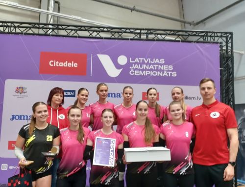 U19 volejbolistes Latvijas Jaunatnes čempionātu noslēdz spēcīgāko komandu četriniekā