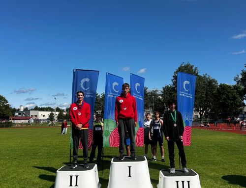 U16 vecuma grupas vieglatlēti pārved piecas godalgas no sacensībām Ogrē