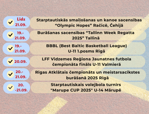 Mūsējie startē! Pievienojies un atbalsti
