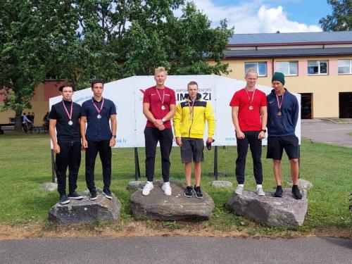 LR čempionāta U23 apbalvošana 2021