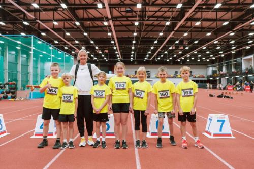 Sportland Jaunatnes kauss vieglatlētikā U10 06.12.2025. Rīgā (FOTO: Guntis Bērziņš)