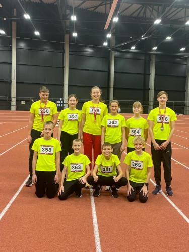 Latvijas U14 čempionāts vieglatlētikā telpās 2024