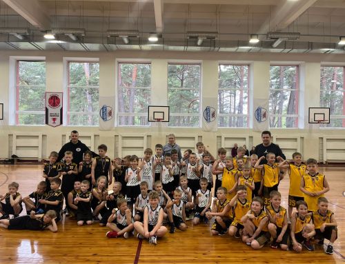 Salacgrīvā norisinās jauno basketbolistu sadraudzības spēles