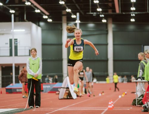 Sporta skolas vieglatlēti izcīna trīs bronzas godalgas un sasniedz rekordus Latvijas U16 čempionātā telpās