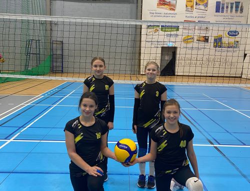 U-12 volejbolistes aizvada spēles EVL turnīrā