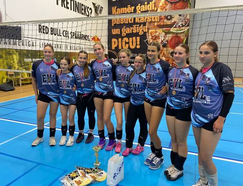 U-15 volejbolistes sezonu sāk ar bronzas kausu