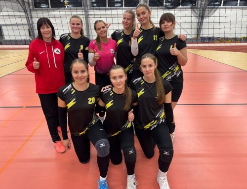 Mājas spēlēs U-19 volejbolistes gūst 4 uzvaras un ceļazīmi LVF Kausa izcīņas finālā