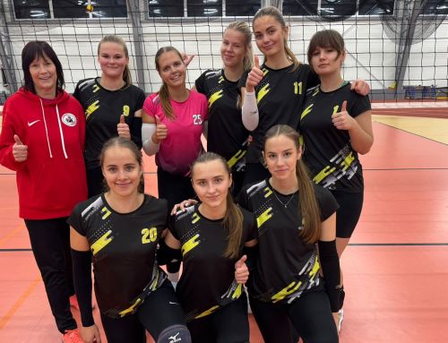 Mājas spēlēs U-19 volejbolistes gūst 4 uzvaras un ceļazīmi LVF Kausa izcīņas finālā