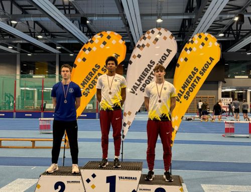 Sacensību sezonu veiksmīgi sāk U18 un U20 vieglatlēti