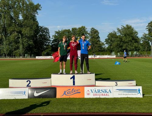 Agrim Rūdolfam Rencim pilns medaļu komplekts Baltijas U18 čempionātā