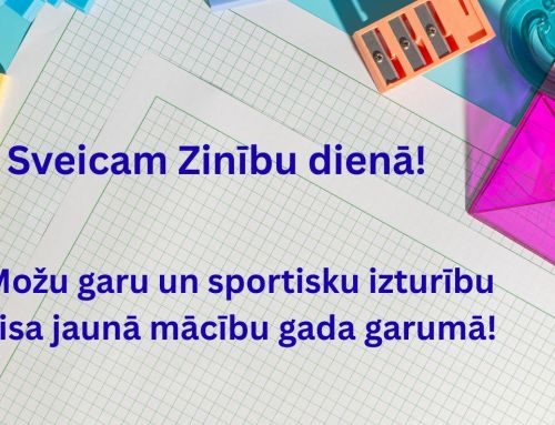 Sveicam Zinību dienā!