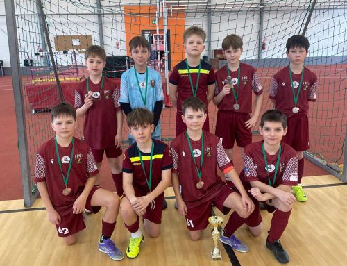 2015.gadā dzimušajiem futbolistiem Vidzemes Jaunatnes čempionāta telpās finālā – bronza!