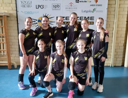U12 volejbolistes noslēgušas Latvijas Jaunatnes čempionāta reģionālo finālu