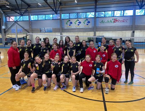 Turnīra Valgā U12 un U14 volejbolistes izcīna godalgotās vietas