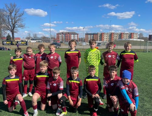 Ar 5 uzvarām 5 spēlēs Jaunatnes čempionātu uzsāk U12 futbolisti