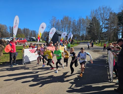 Limbažu novada skolēni sacenšas pavasara krosā