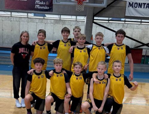 U13 basketbolisti Igaunijas-Latvijas jaunatnes līgas sezonu noslēdz 2.vietā