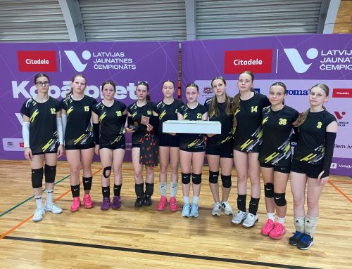 Latvijas Jaunatnes čempionāta sezonu noslēdz arī U13 un U14 volejbolistes