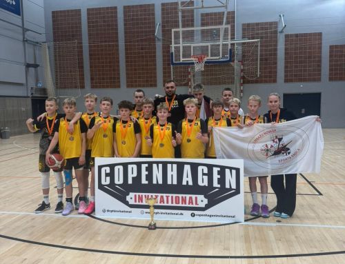 Limbažu U-13 basketbolisti no turnīra Kopenhāgenā pārved bronzu