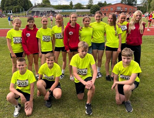 Latvijas U14 čempionātā mūsu vieglatlētiem personīgie rekordi